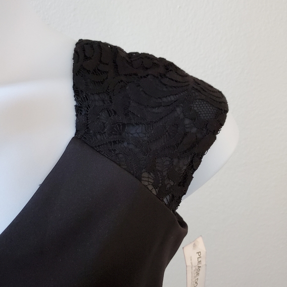 NY&C Dress with Lace Cap Sleeves NWOT - Picture 2 of 5